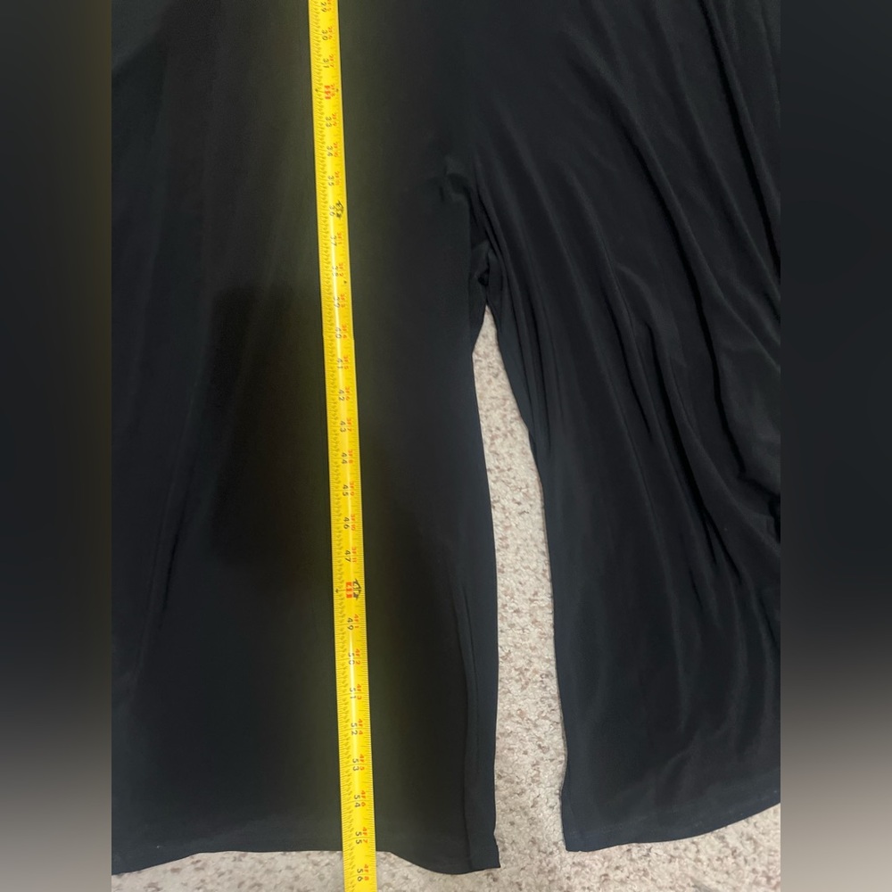 Joseph Ribkoff Harem Draped Slouchy Cold Shoulder Zip Jumpsuit Stretch‎ Goth 16 - Picture 11 of 11